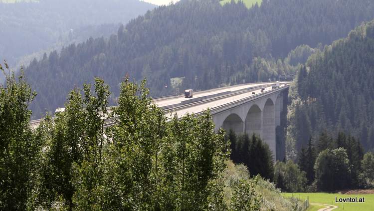 A2 Süd-Autobahn im Lavanttal